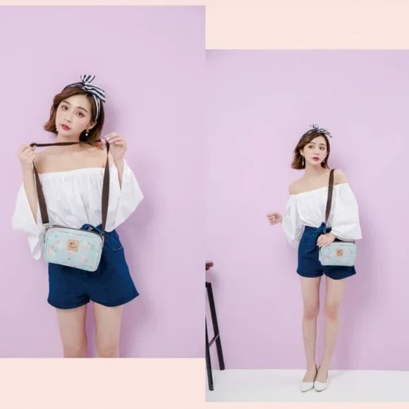 Waterproof Penguin Rectangle Crossbody Shoulder Phone Purse - Picture 3 of 9